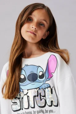 Sweatshirt Lilo e Stitch para menina
