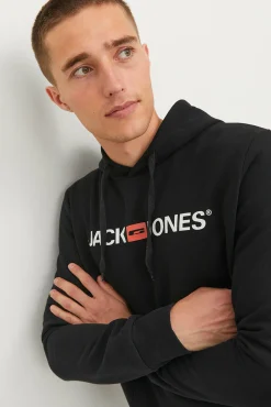 Sweatshirt logo capuz