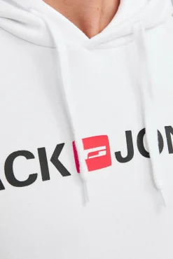 Sweatshirt logo capuz
