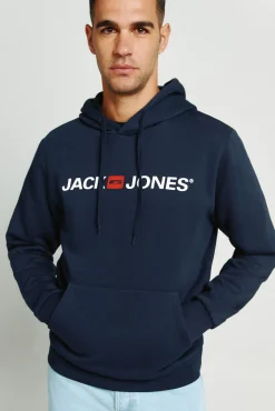 Sweatshirt logo capuz