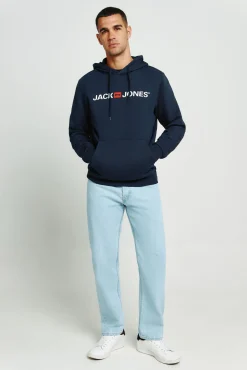 Sweatshirt logo capuz