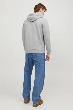Sweatshirt logo capuz