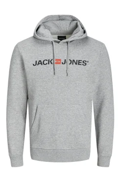 Sweatshirt logo capuz
