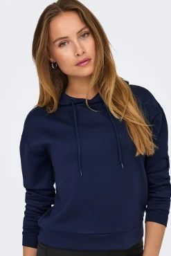 Sweatshirt básica com capuz
