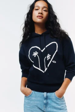 Sweatshirt duas flores