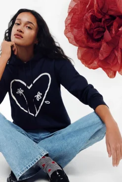 Sweatshirt duas flores