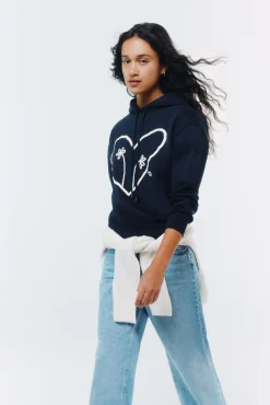 Sweatshirt duas flores