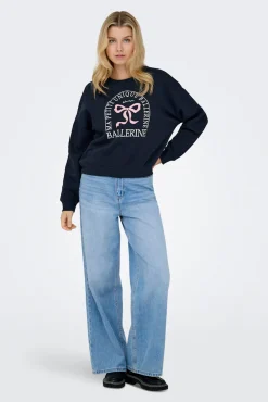 Sweatshirt gola redonda