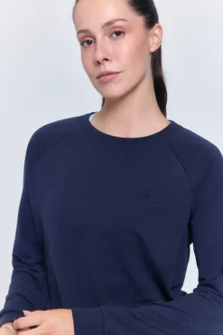 Sweatshirt gola redonda