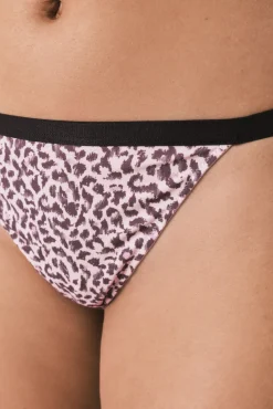 Tanga estampado animal print