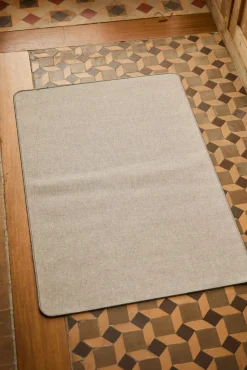 Tapete antiderrapante cinzento Dubai 60x90