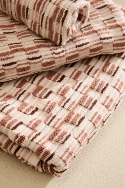 Toalha de banho em algodão turco jacquard Mercurio 90x150