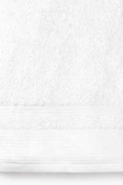 Toalha duche friso algodão bambu 70 x 140 cm.