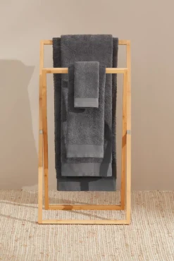 Toalha lavatório friso algodão egípcio 50 x 90 cm.