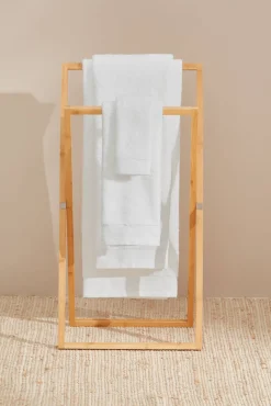 Toalha toucador friso algodão egípcio 30 x 50 cm.