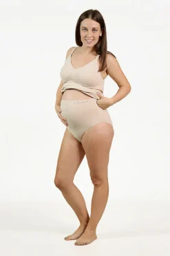Top amamentação sem costuras maternity