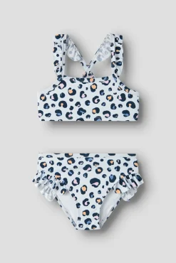 Top biquíni e cueca leopardo