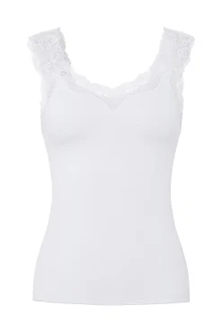 Top com detalhe de renda