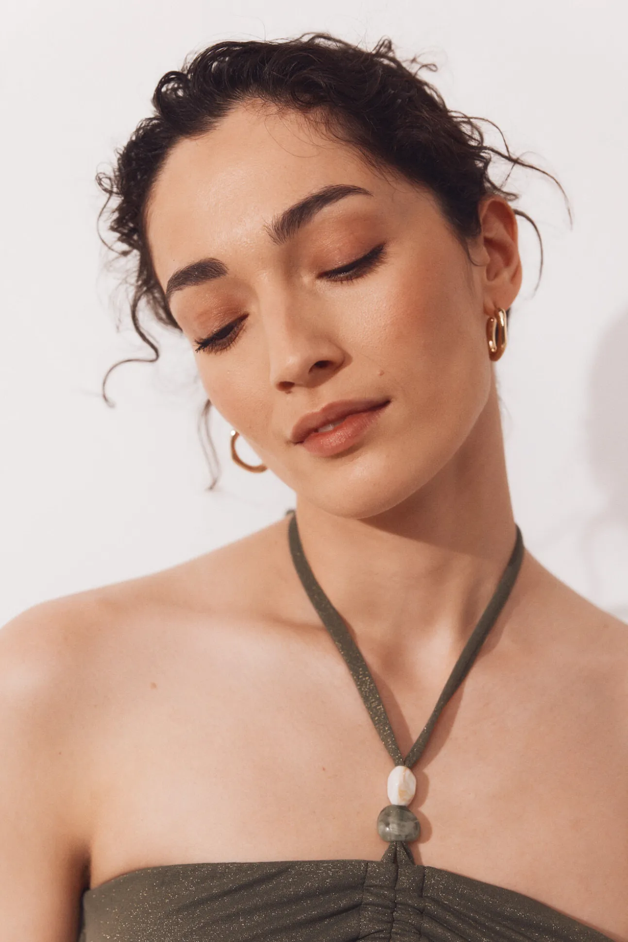 Top de biquíni bandeau