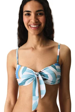 Top de biquíni bandeau Lisandra