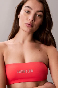 Top de biquíni estilo bandeau