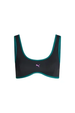 Top de biquíni Puma preto