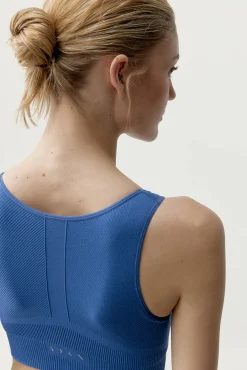 Top desportivo Lindy azul