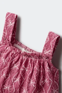Top estampado menina