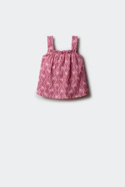 Top estampado menina