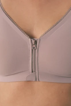 Top pós-operatório halter lilás