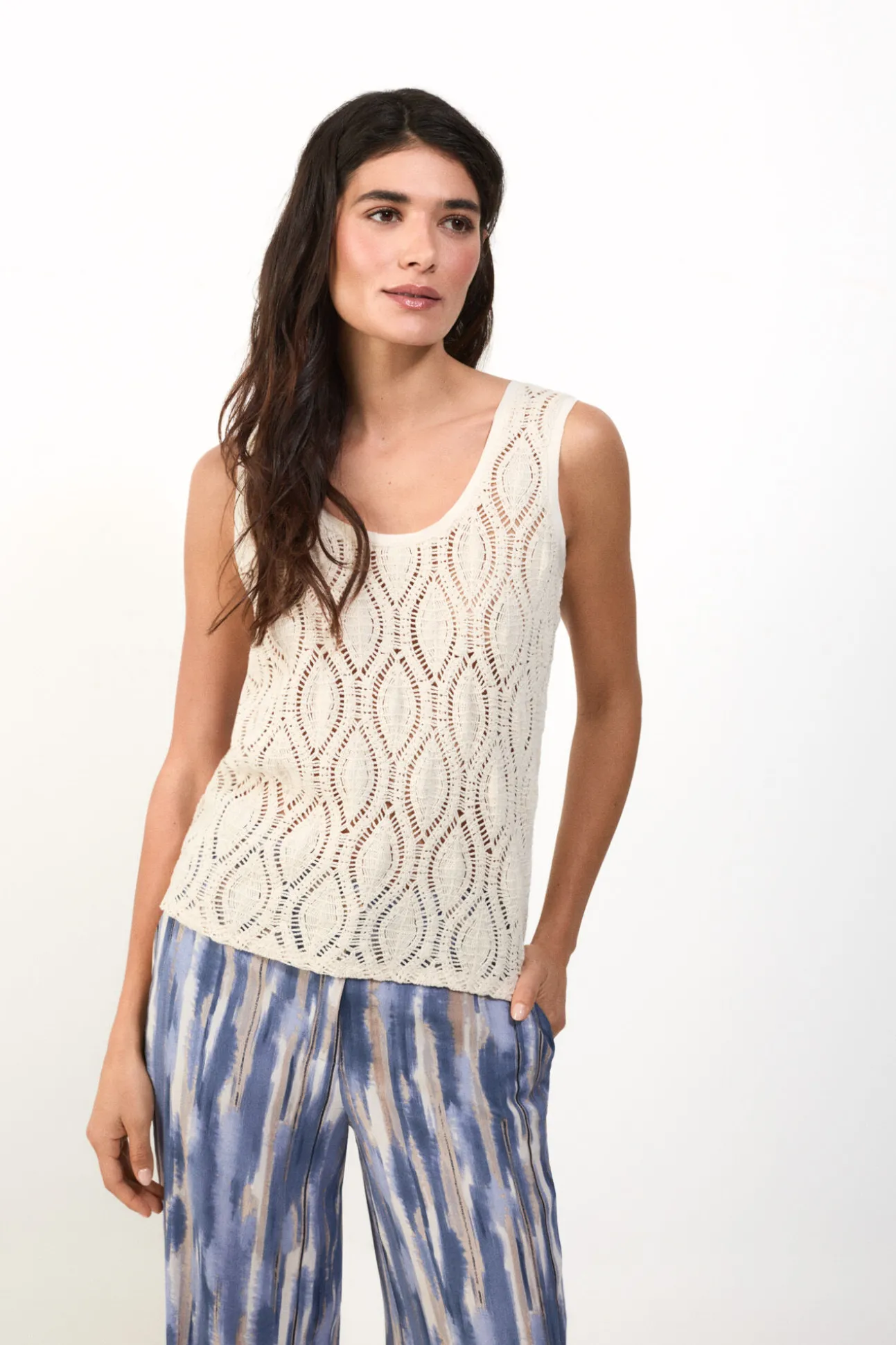 Top tirantes crochet