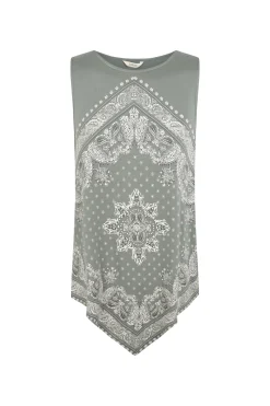 Top tirantes detalle blonda
