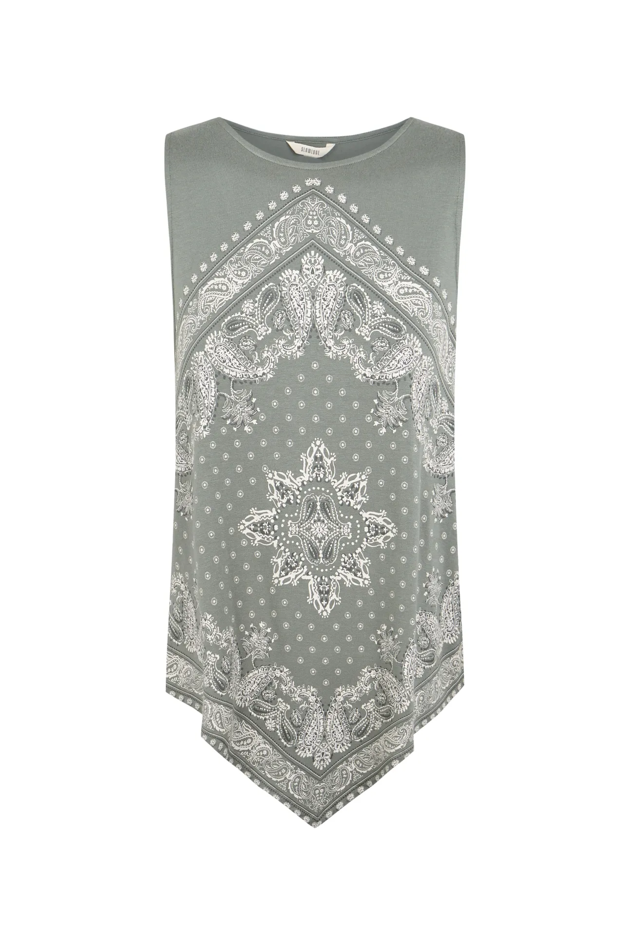 Top tirantes detalle blonda