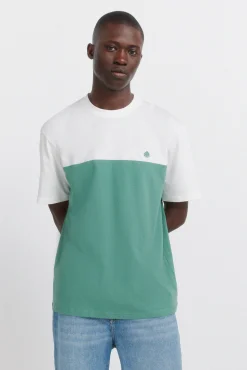 T-shirt bloco de cor