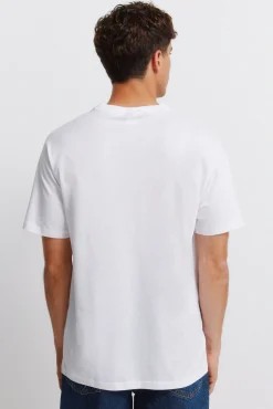 T-shirt básica com logo Springfield