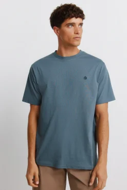 T-shirt básica com logo Springfield
