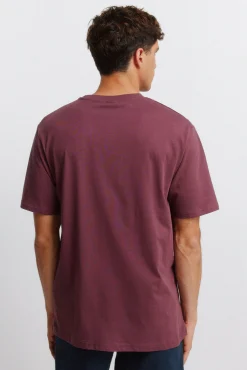 T-shirt básica com logo Springfield