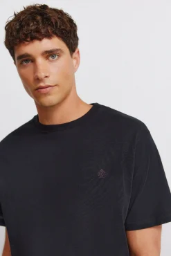 T-shirt básica com logo Springfield