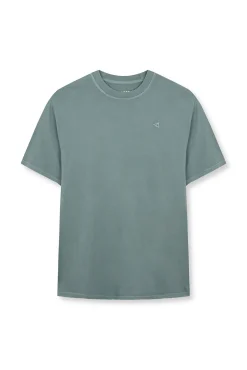 T-shirt básica lavada