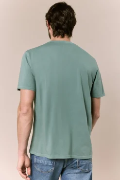 T-shirt básica lavada