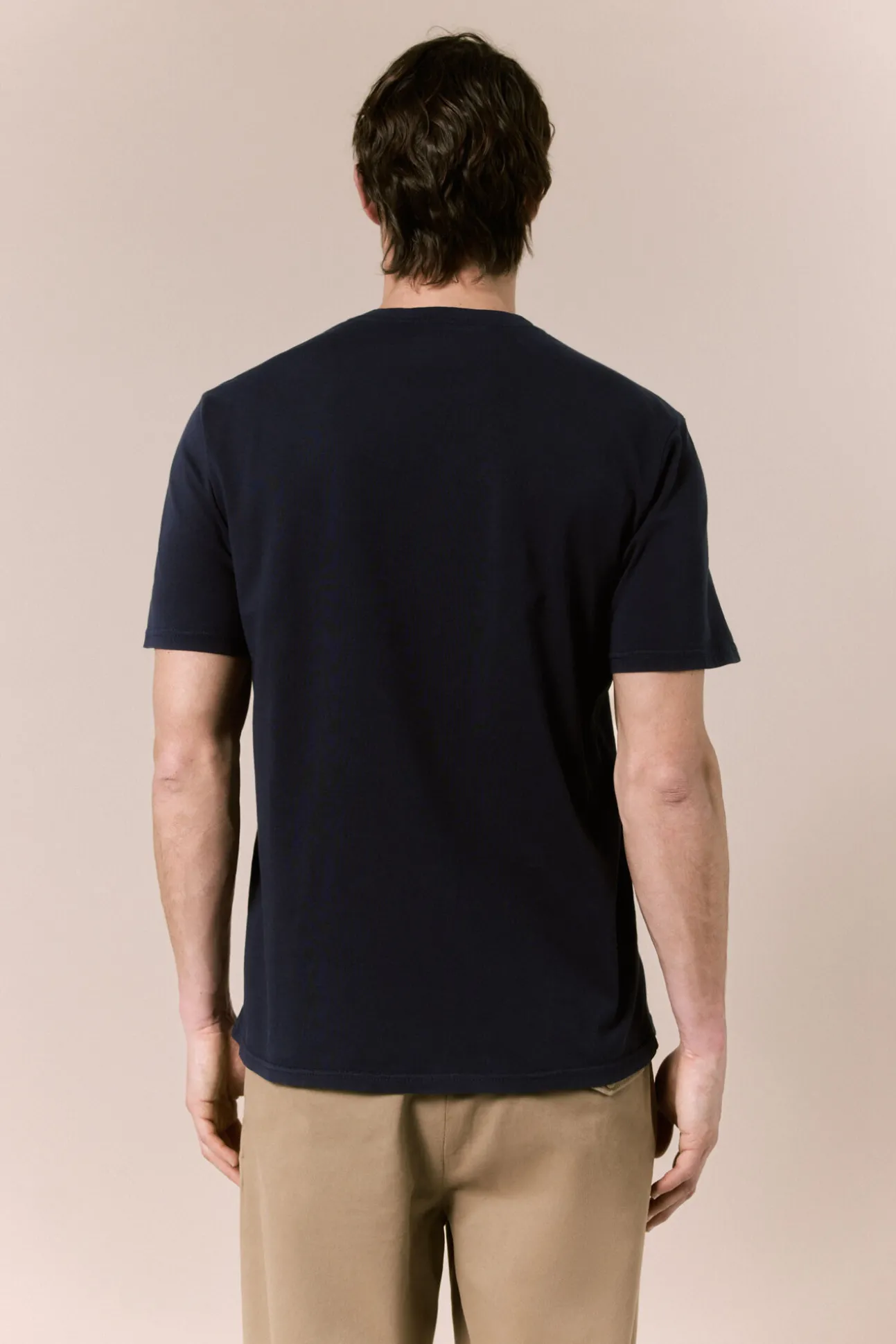 T-shirt básica lavada