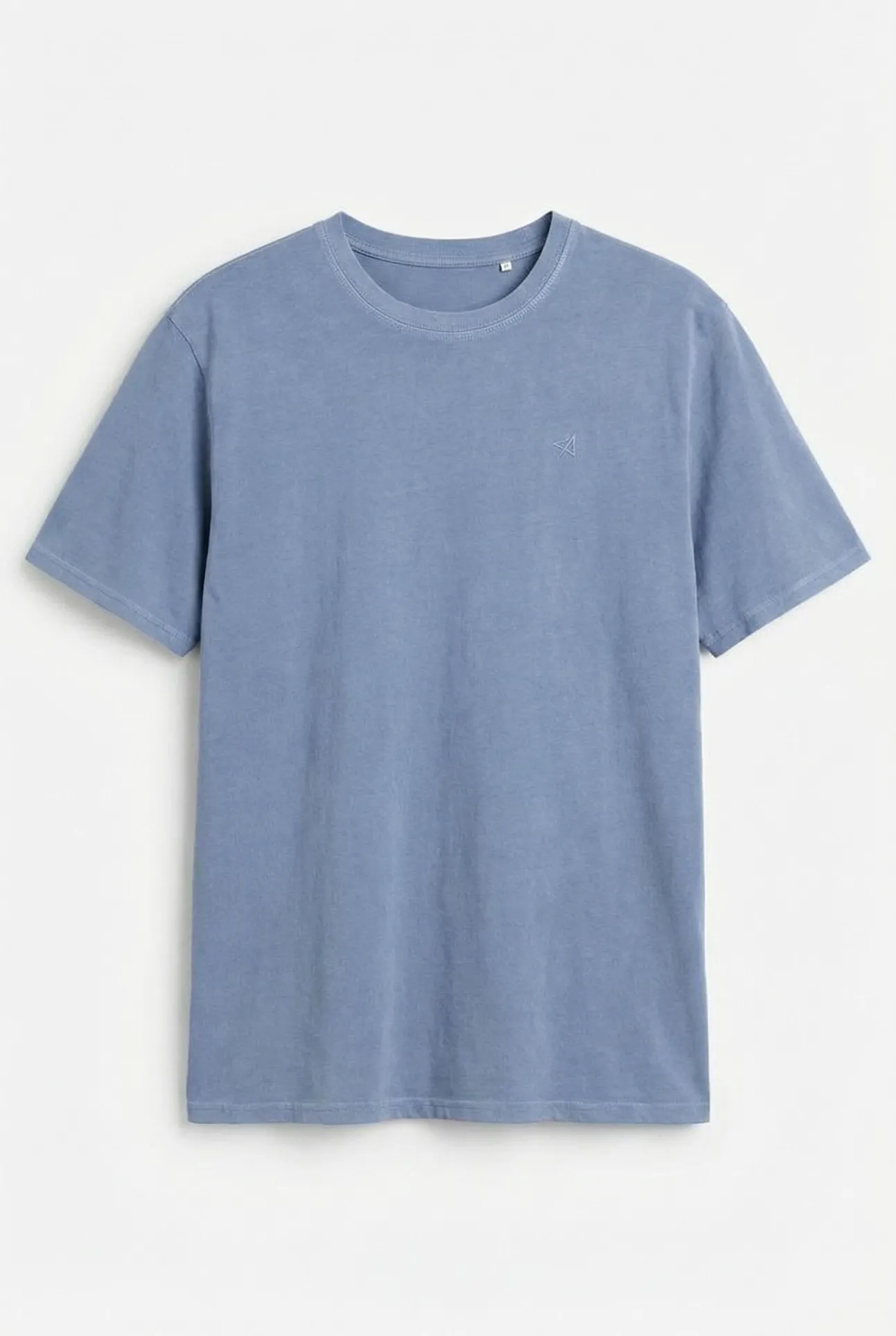 T-shirt básica lavada