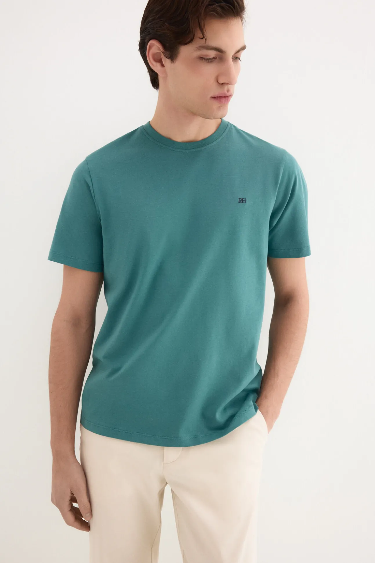 T-shirt básica logo