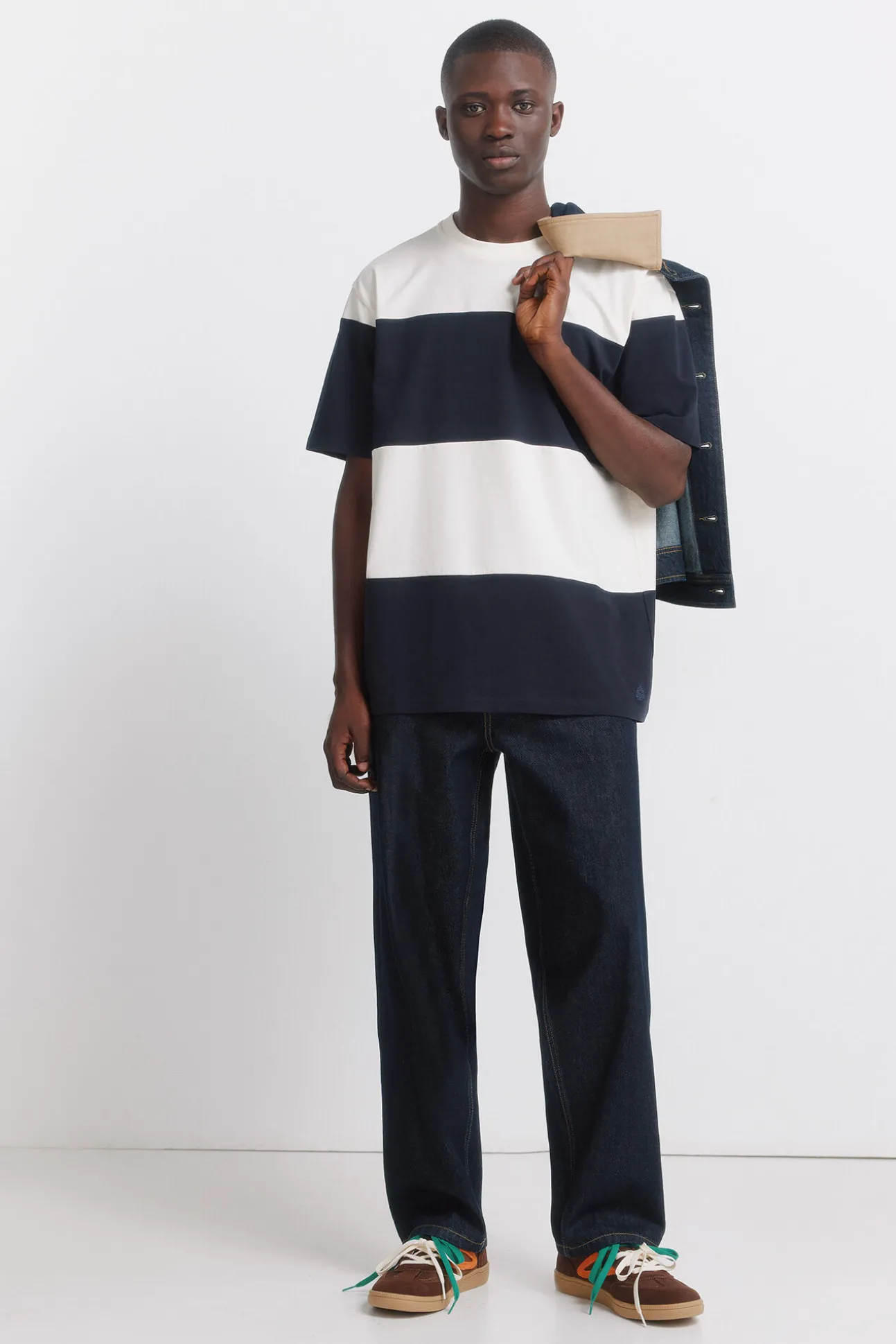 T-shirt color block