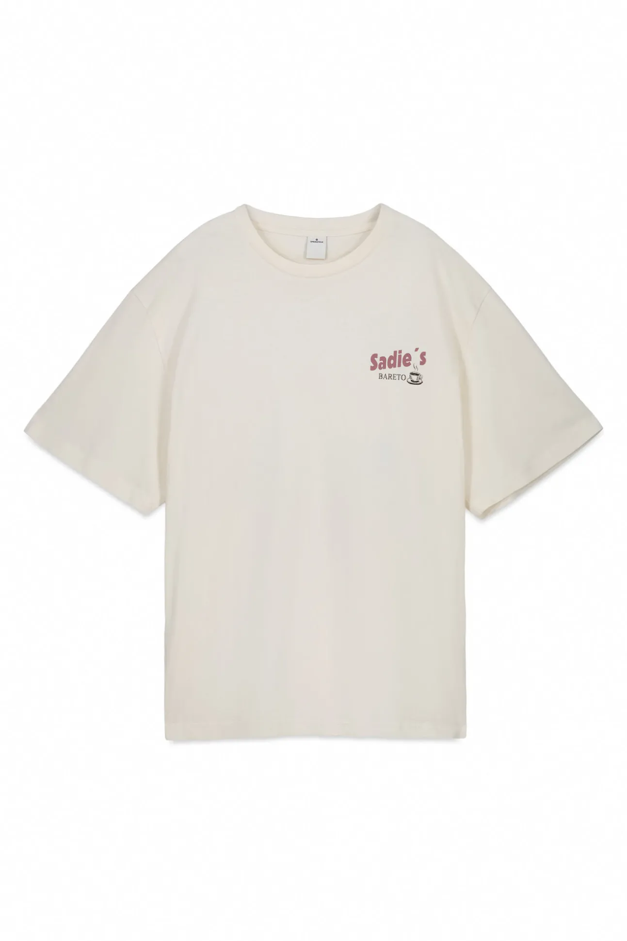 T-shirt com estampado de bar