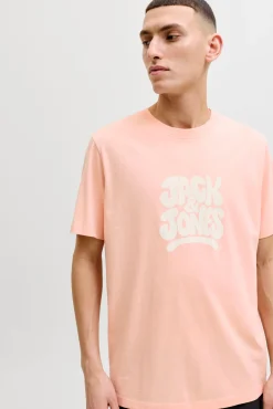 T-shirt com estampado na frente