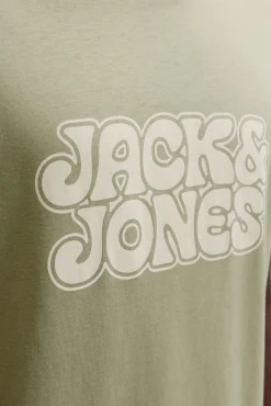 T-shirt com estampado na frente