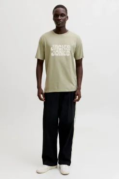 T-shirt com estampado na frente