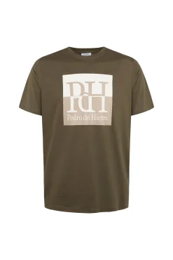 T-shirt com logo grande
