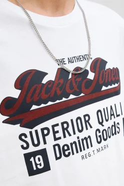 T-shirt com logo grande